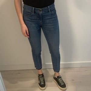AnnTaylor Kick Crop Modern Fit Jeans